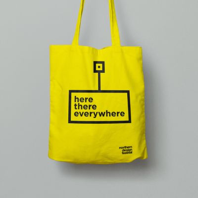 A tote bag designed for the Northern Design Festival 2016 - where do ideas come from?